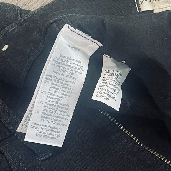 NWOT Madewell 10" High-Rise Roadtripper Supersoft Knee-Rip Davie Wash Jeans 26 - Picture 9 of 9